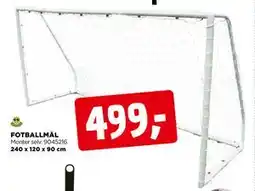jem & fix FOTBALLMÅL tilbud
