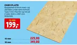 jem & fix OSB3 PLATE tilbud