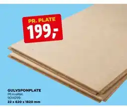 jem & fix GULVSPONPLATE tilbud