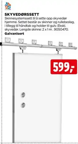 jem & fix SKYVEDØRSSETT tilbud