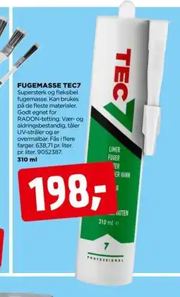 jem & fix FUGEMASSE TEC7 tilbud