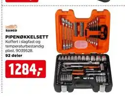 jem & fix PIPENØKKELSETT tilbud