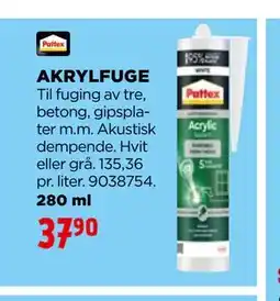jem & fix AKRYLFUGE tilbud
