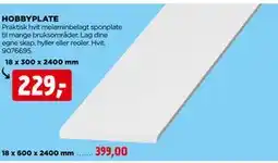 jem & fix HOBBYPLATE tilbud
