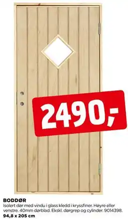 jem & fix BODDØR tilbud