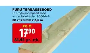 jem & fix FURU TERRASSEBORD tilbud