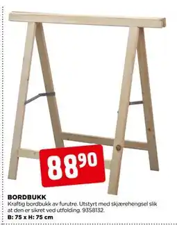 jem & fix BORDBUKK tilbud