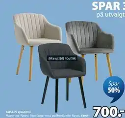 JYSK ADSLEV spisestol tilbud