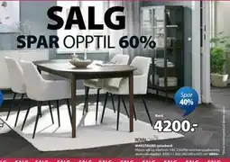 JYSK ROYALOAK MARSTRAND spisebord tilbud