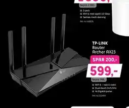 ELON TP-LINK Router Archer AX23 tilbud