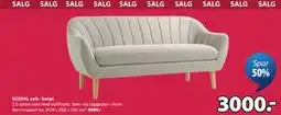JYSK EGEDAL sofa - beige tilbud