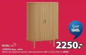 LYNGVIG skap - natur