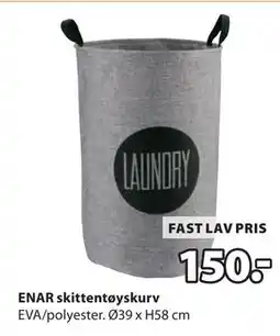 JYSK ENAR skittentøyskurv tilbud