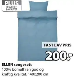 JYSK ELLEN sengesett tilbud
