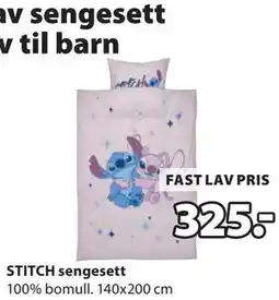 JYSK STITCH sengesett tilbud