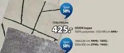 JYSK ODON teppe tilbud