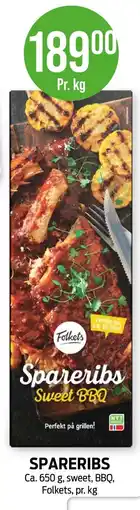 Kiwi SPARERIBS tilbud
