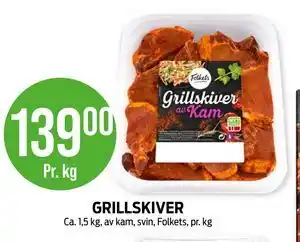 Kiwi GRILLSKIVER tilbud