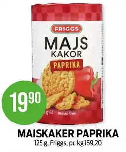 Kiwi MAISKAKER PAPRIKA tilbud