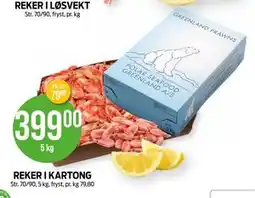 Kiwi REKER I KARTONG tilbud