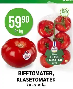 Kiwi BIFFTOMATER, KLASETOMATER tilbud