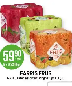 Kiwi FARRIS FRUS tilbud