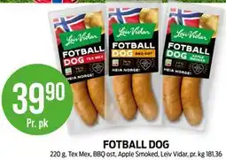 Kiwi FOTBALL DOG tilbud