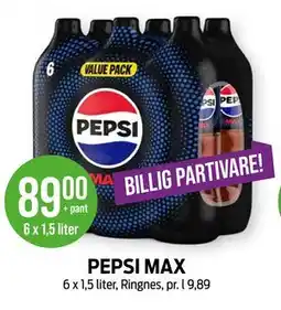 Kiwi PEPSI MAX tilbud
