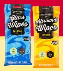 Europris Glass Wipes / Allround Wipes tilbud