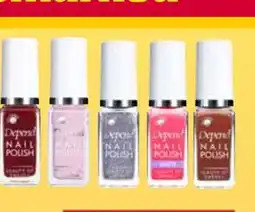 Europris Depend NAIL POLISH tilbud