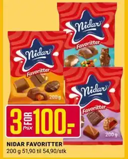 Europris NIDAR FAVORITTER tilbud