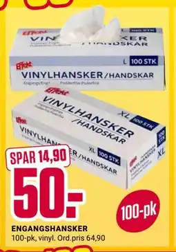 Europris ENGANGSHANSKER tilbud