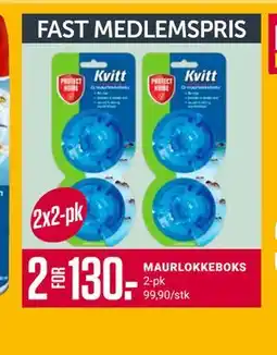 Europris MAURLOKKEBOKS, Medlemspris tilbud