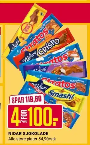 NIDAR SJOKOLADE