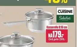 Europris Kasserolle Ø:16 cm tilbud