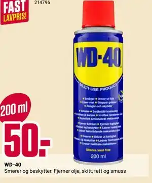 Europris WD-40 tilbud