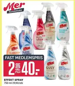 Europris EFFEKT SPRAY, Medlemspris tilbud