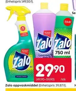 Rusta Zalo oppvaskmiddel tilbud