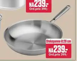 Europris Stekepanne Ø:28 cm tilbud