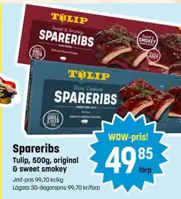 Eurocash Spareribs tilbud