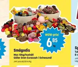 Eurocash Smågodis tilbud