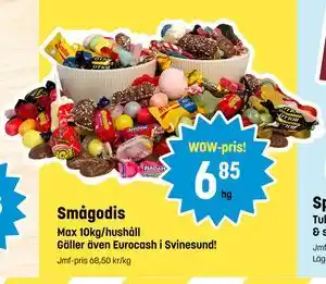 Eurocash Smågodis tilbud