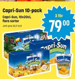 Eurocash Capri-Sun 10-pack tilbud