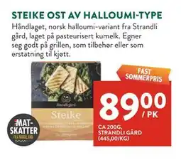 Jacobs STEIKE OST AV HALLOUMI-TYPE tilbud