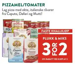 Jacobs PIZZAMEL/TOMATER tilbud