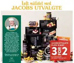 Jacobs JACOBS UTVALGTE PLUKK & MIKS tilbud