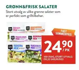 Jacobs GRØNN&FRISK SALATER tilbud
