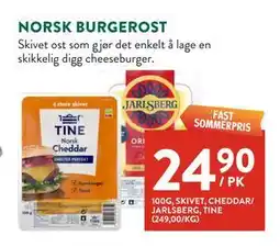 Jacobs NORSK BURGEROST tilbud