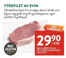Jacobs YTREFILET AV SVIN tilbud