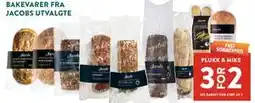 Jacobs BAKEVARER FRA JACOBS UTVALGTE tilbud